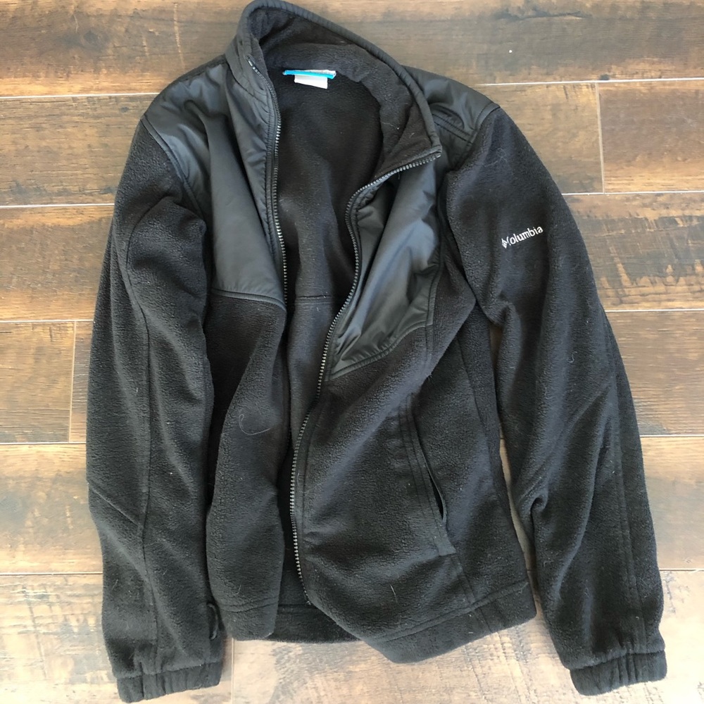 Black Columbia fleece